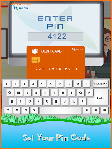 Bank ATM Simulator - Kids Learning Games screenshot