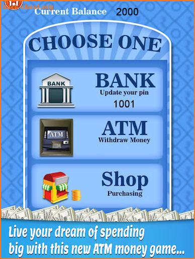 Bank ATM Simulator Learning - ATM Cash Machine screenshot
