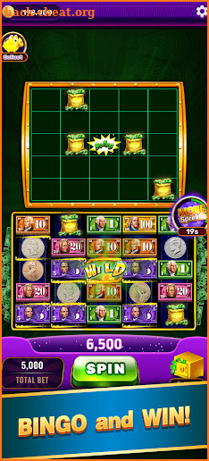 Bank Bingo Slot screenshot