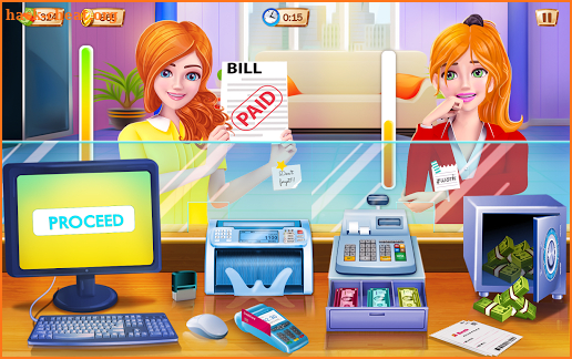 Bank Cashier and ATM Machine Simulator screenshot