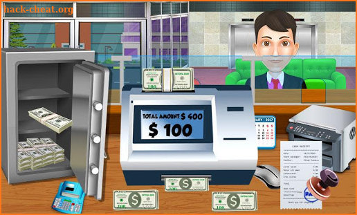 Bank Cashier Register Games - Bank Learning Game screenshot