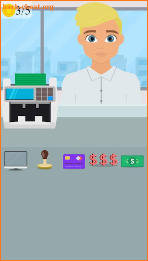 bank money game screenshot