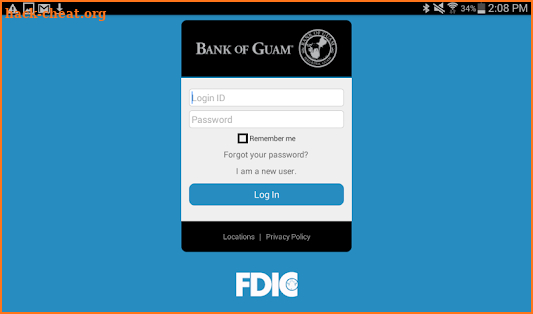 Bank of Guam® Mobile SF screenshot
