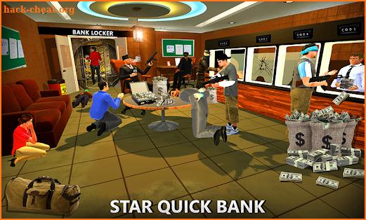 Bank Robbery Crime City Mafia Gangster Squad 3D screenshot