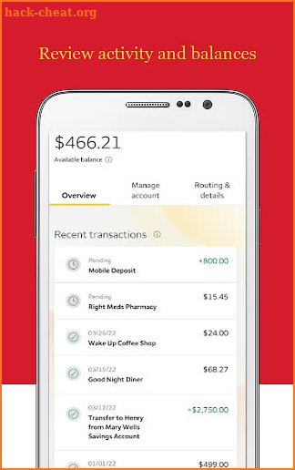 Banking MobileOnline Guide App screenshot