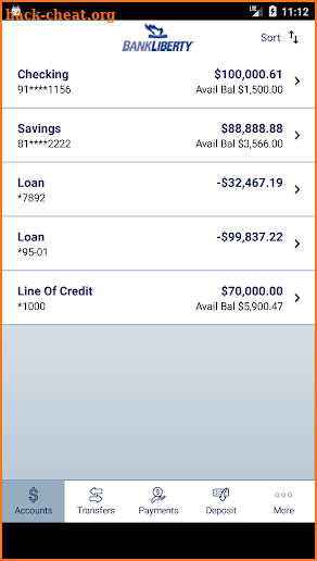 BankLiberty screenshot
