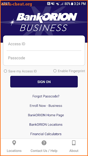 BankORION Commercial Mobile screenshot