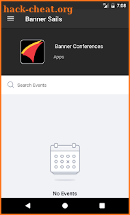 Banner Conferences screenshot