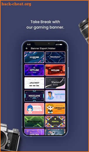 Banner Esport Maker | Create Gaming Banner Maker screenshot