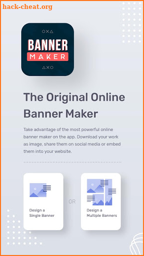 Banner Maker, Ad Maker & Free Banner Design 2020 screenshot