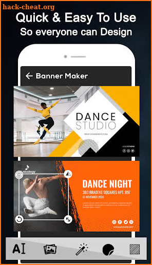 Banner Maker, Thumbnail Maker, Ad, Cover Maker screenshot