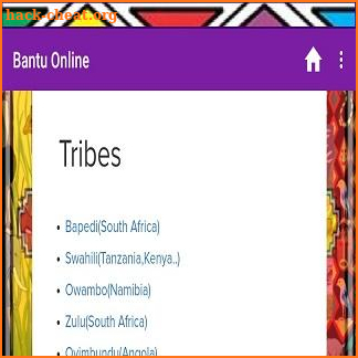 Bantu online screenshot