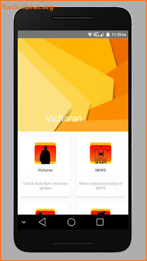BAPS Vicharan of mahant swami screenshot