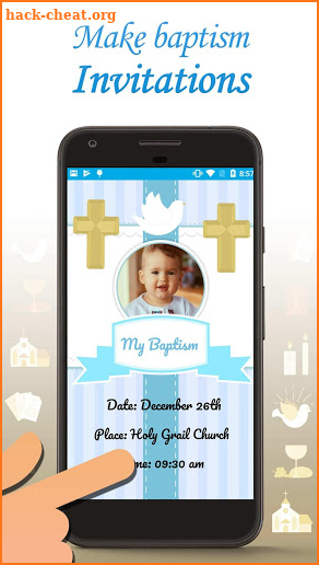 Baptism Cards screenshot