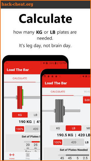 Bar Is Loaded - Gym Calculator screenshot
