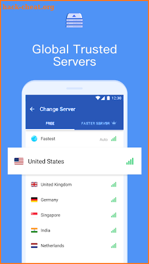 Barando VPN - Super Fast Proxy, Secure Hotspot VPN screenshot