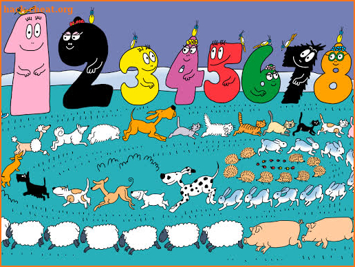 Barbapapa and the numbers screenshot