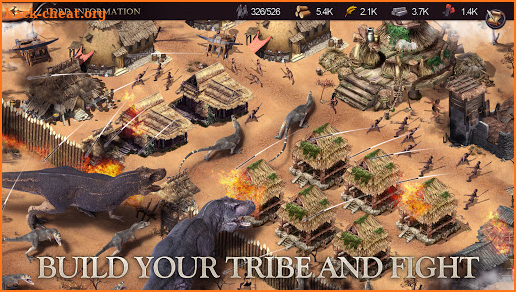 Barbarian Tribe: Dinosaur War screenshot