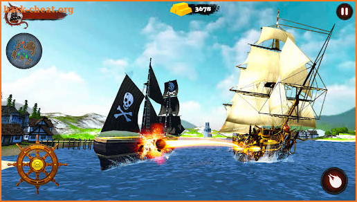 Barbarossa : New barbaros ship battle game 2021 screenshot