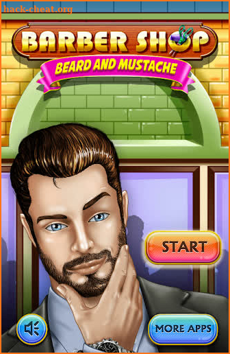 Barber shop Beard and Mustache -Fun Games for Kids screenshot