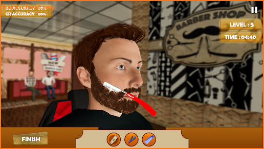 Barber Shop Hair Cut Tycoon Idle Cutting Game screenshot