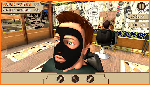 Barber Shop Hair Cutting Game 2021: Hair Cut Salon screenshot