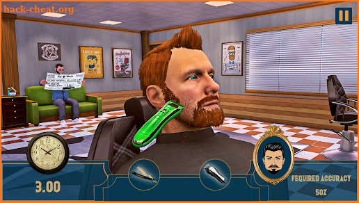 Barber Shop Hair Cutting Games screenshot