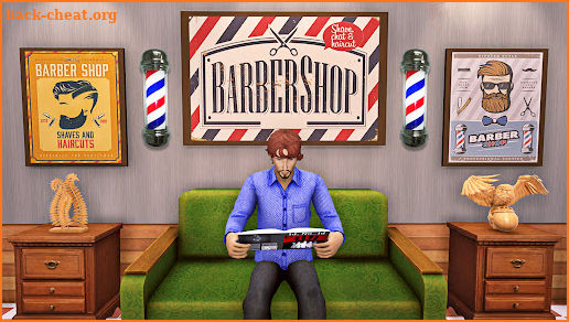 Barber Shop Hair Cutting Games screenshot