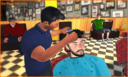Barber Shop Hair Salon Cut Hair Cutting Games 3D screenshot