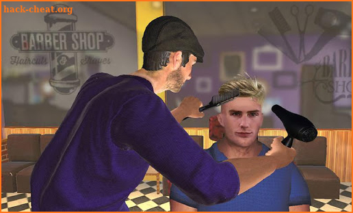 Barber Shop Hair Salon Cut Hair Cutting Games 3D screenshot