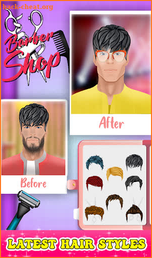 Barber shop: new Beard salon & shaving games 2021 screenshot