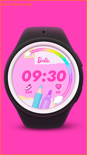 Barbie Color Creations Watch screenshot