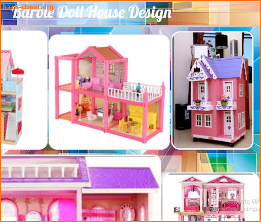 Barbie Doll House Design screenshot