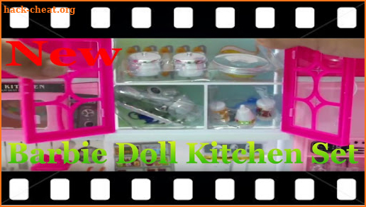 Barbie Doll Kitchen Set Toys Videos screenshot