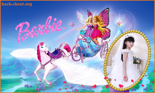 Barbie Doll Photo Frame screenshot