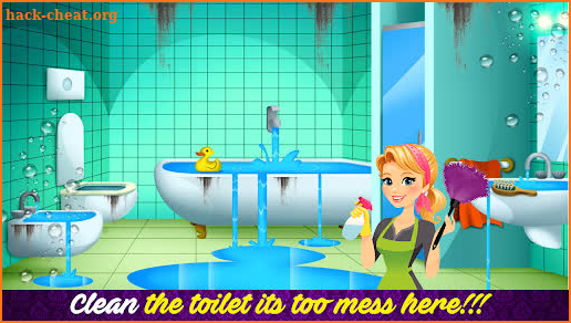 Barbie House Cleaning Game screenshot