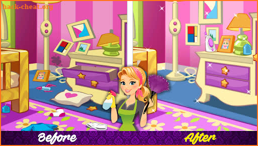 Barbie House Cleaning Game screenshot
