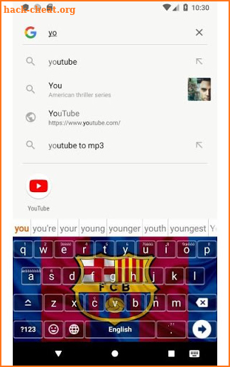 Barcelona Keyboard screenshot