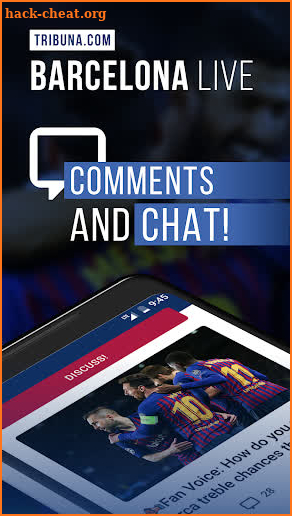 Barcelona Live — Not official app for FC Barca Fan screenshot