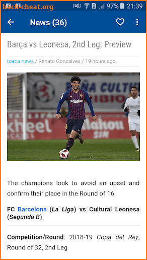 Barcelona News - Barca Daily News screenshot