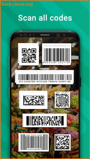 Barcode & QR code scanner screenshot