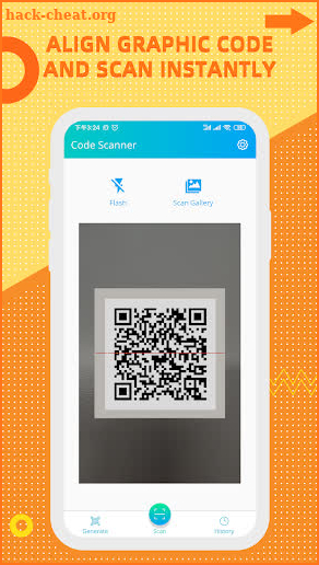 Barcode Reader - Free QR Cam Scanner App screenshot