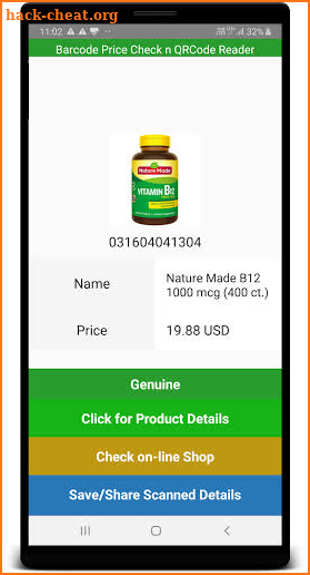 Barcode Reader - Price Check Scanner Pro screenshot