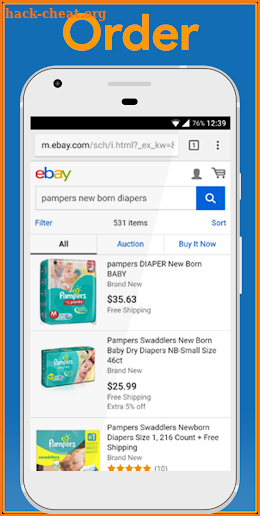 Barcode Scanner For eBay - Compare Prices screenshot