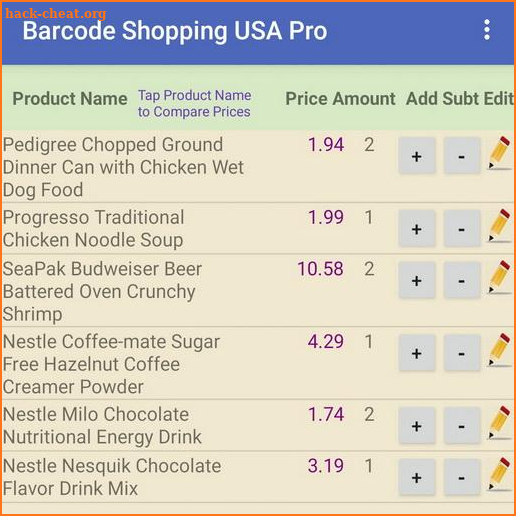 Barcode Shopping USA Pro screenshot