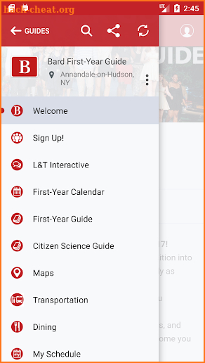 Bard College Mobile App screenshot