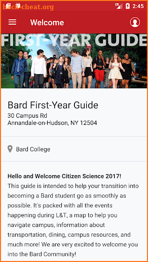 Bard College Mobile App screenshot