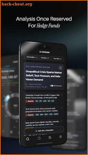 Barebone - AI Finance Research screenshot