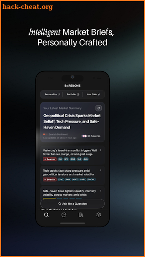 Barebone - AI Finance Research screenshot