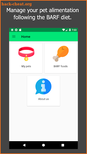 Barfastic - BARF Diet for dogs, cats and ferrets screenshot